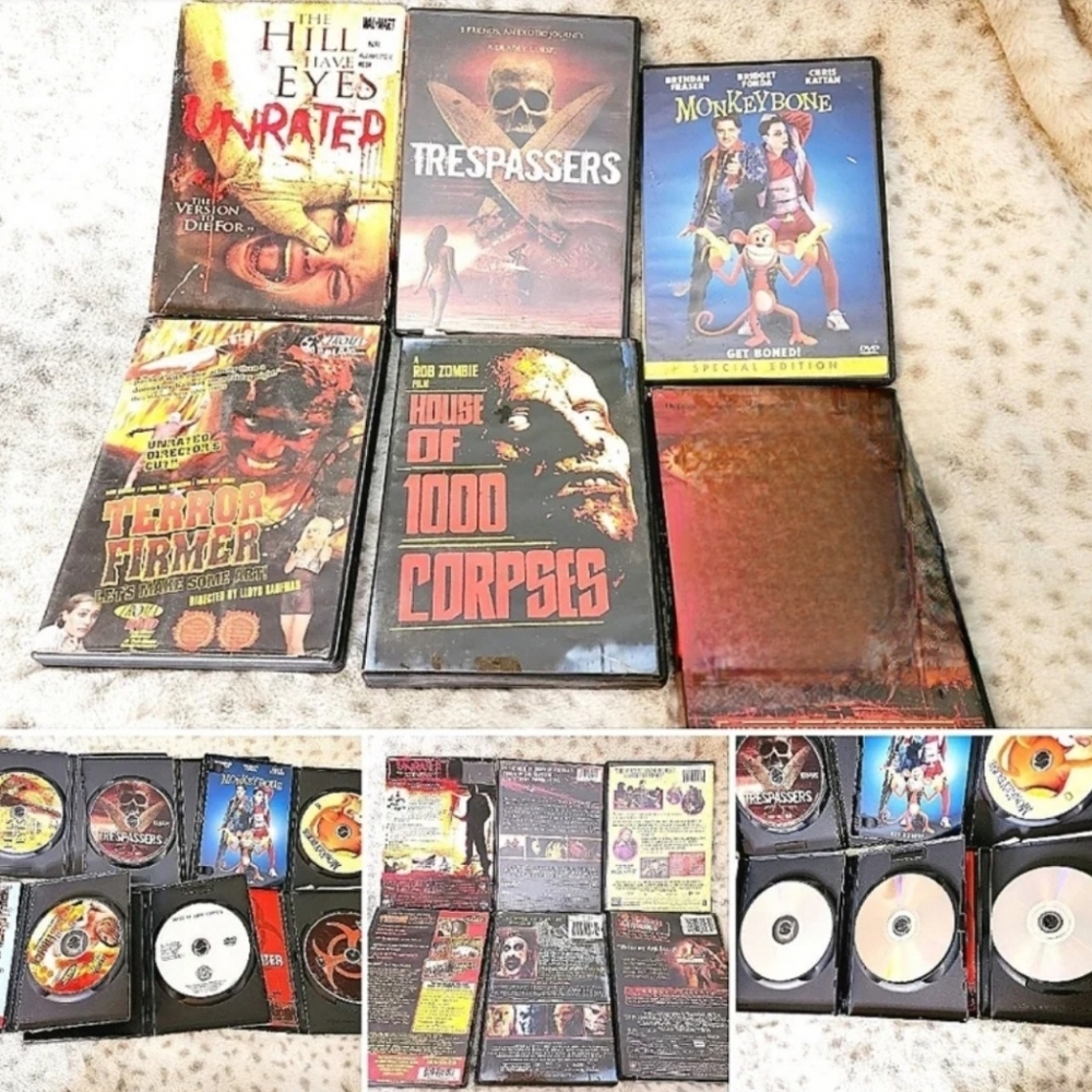 Horror DVD bundle of 5